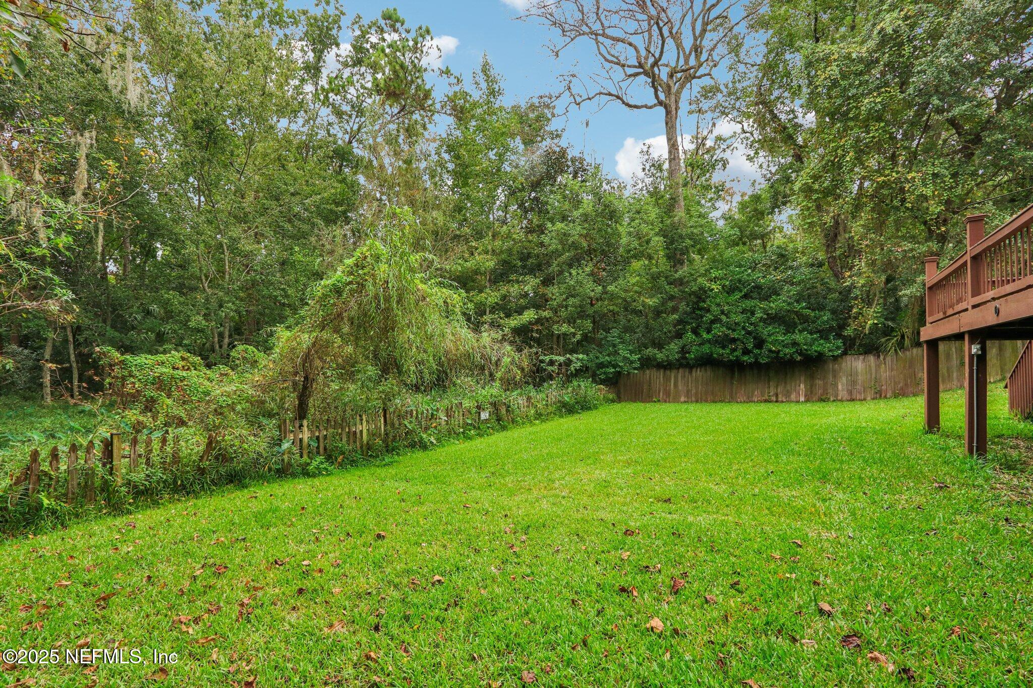 1605 Lorimier Road Jacksonville, FL 32207 - Photo 54 of 57 a view of a backyard with a garden