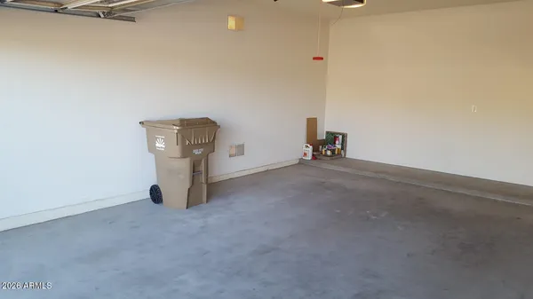 a backyard of a house