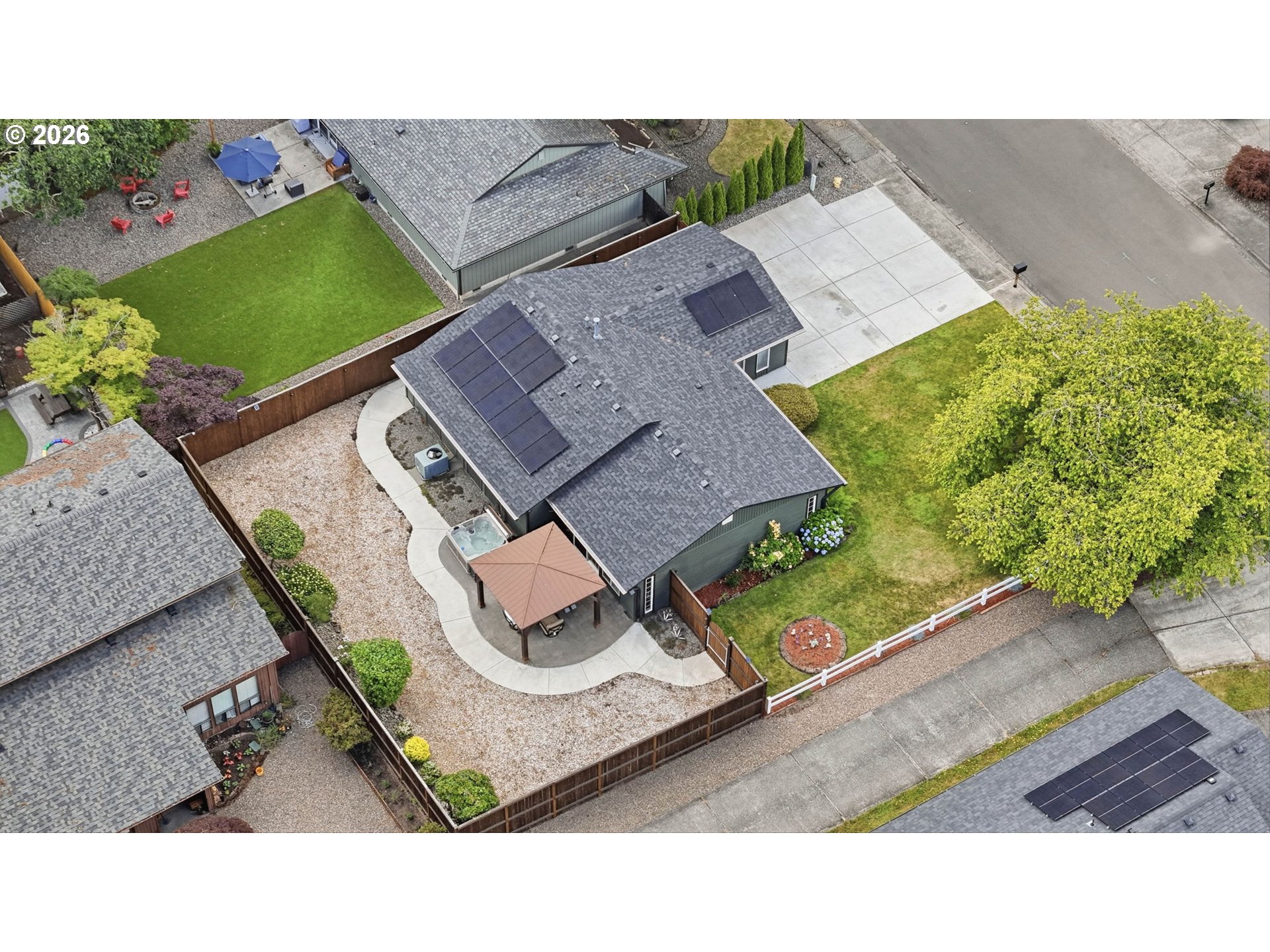 4114 Southeast Spring Street Hillsboro, OR 97123 - Photo 35 of 38 Drone View/UAV