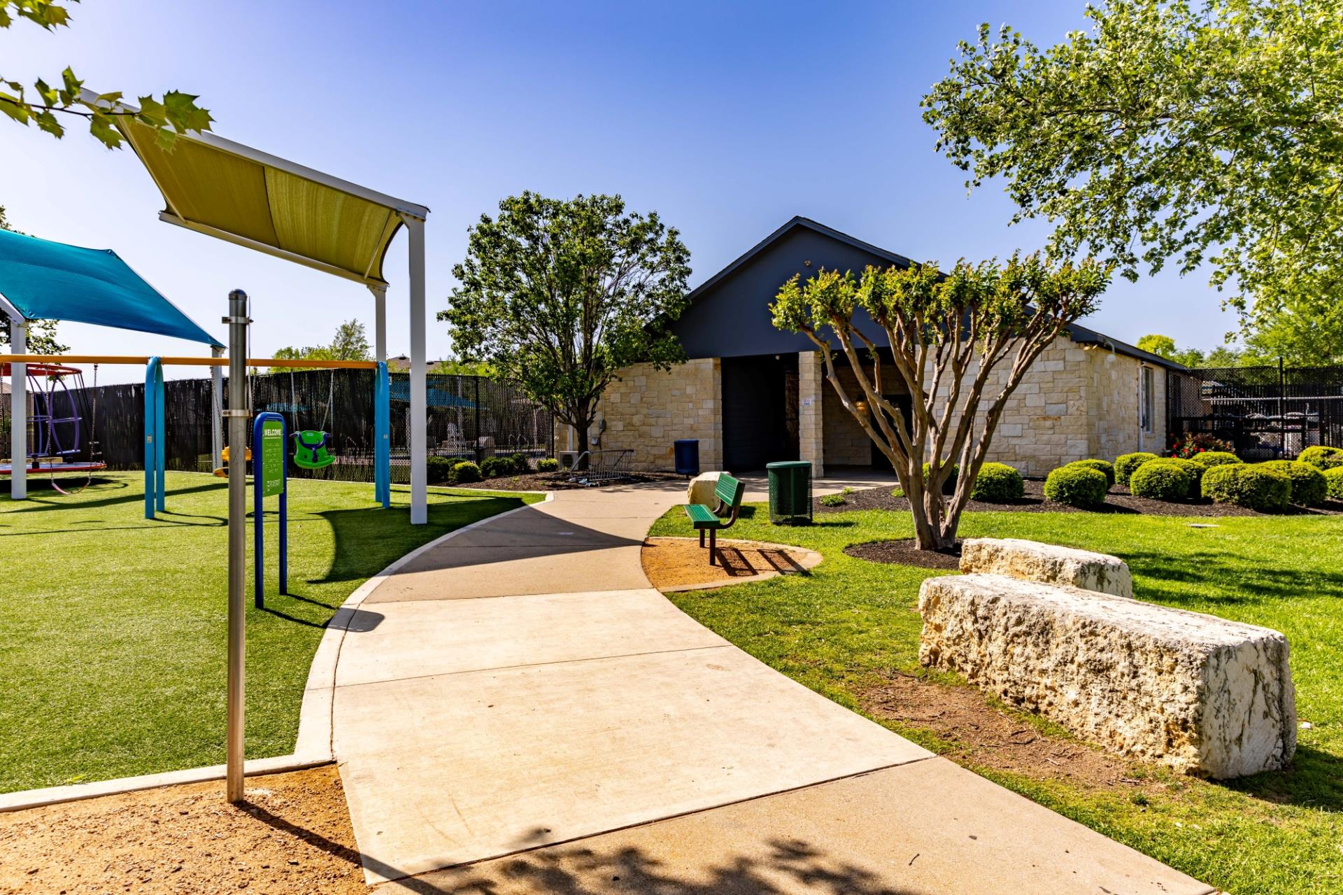 400 Blue Shale Drive Jarrell, TX 76537 - Photo 18 of 22 a park view with a entertaining space