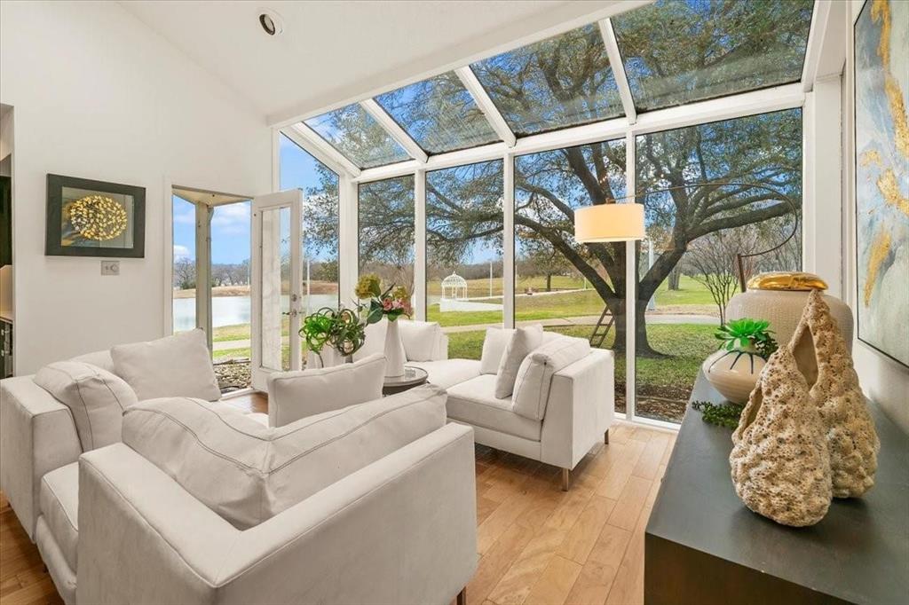 10827 St John Road Pilot Point, TX 76258 - Photo 13 of 40 a living room with furniture and a large window