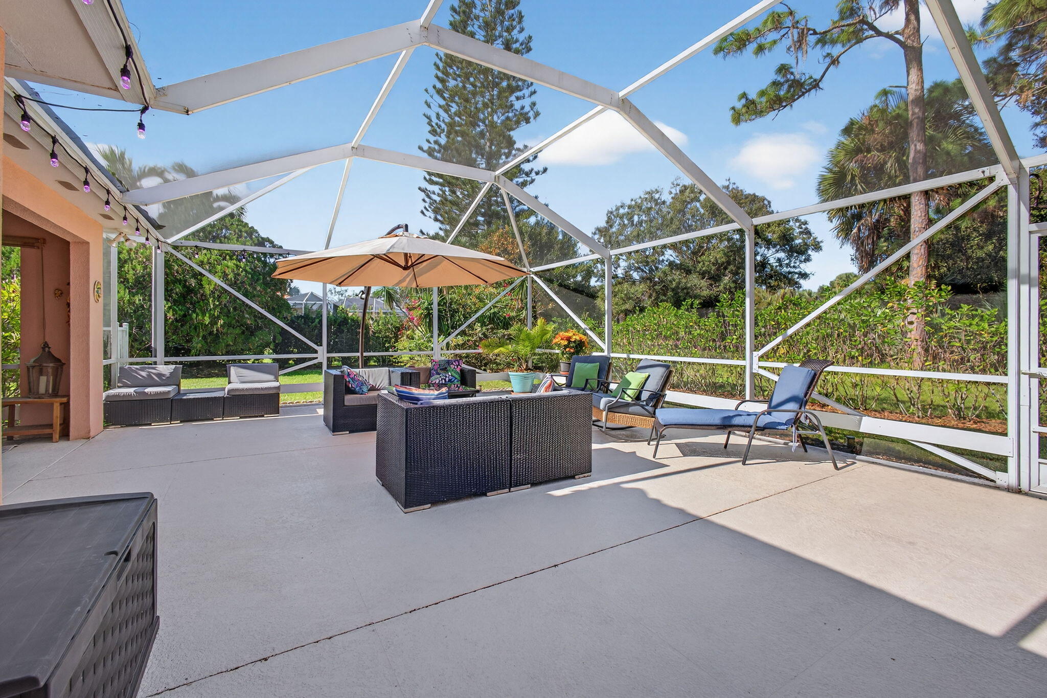 1035 Southwest Tamarrow Place Stuart, FL 34997 - Photo 30 of 42 a view of outdoor space with seating