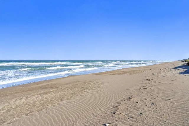 a view of an ocean beach
