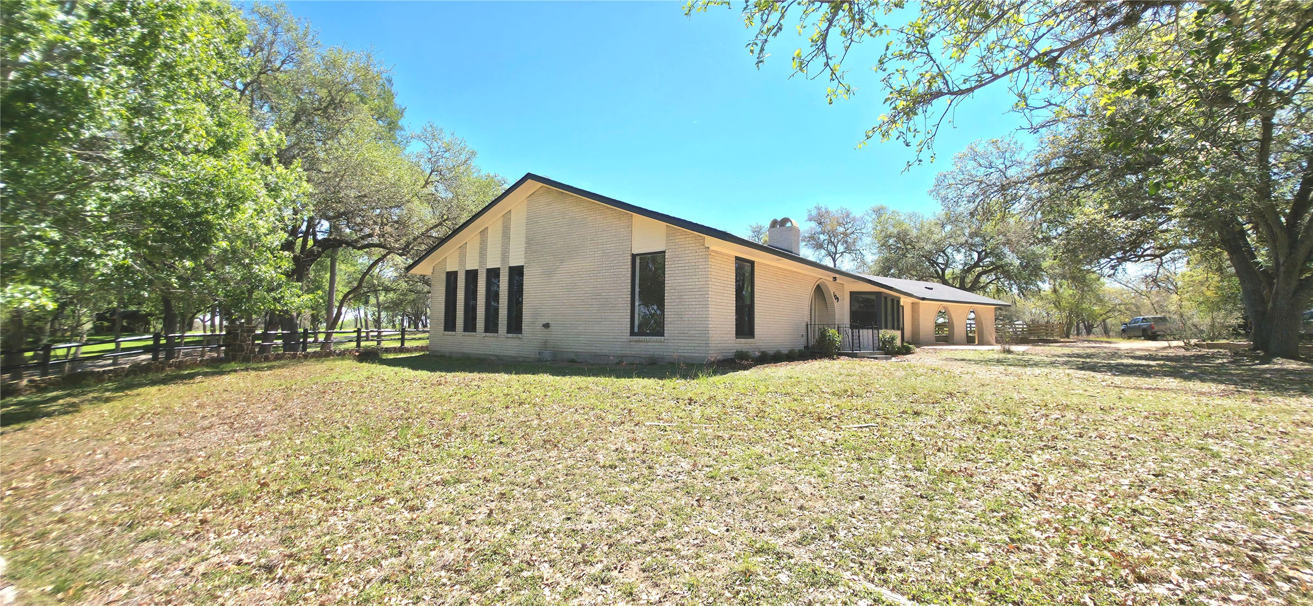 109 Cernosek Road La Grange, TX 78945 - Photo 2 of 32 a view of a house with snow on the road