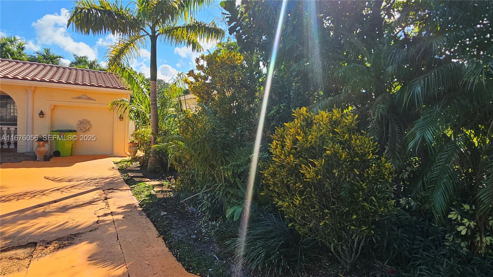 156 Northwest 88th Street El Portal, FL 33150 - Photo 12 of 56 a view of a backyard of a house