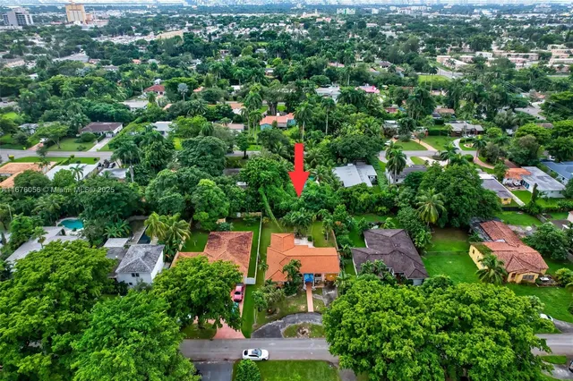 a view of city and mountain