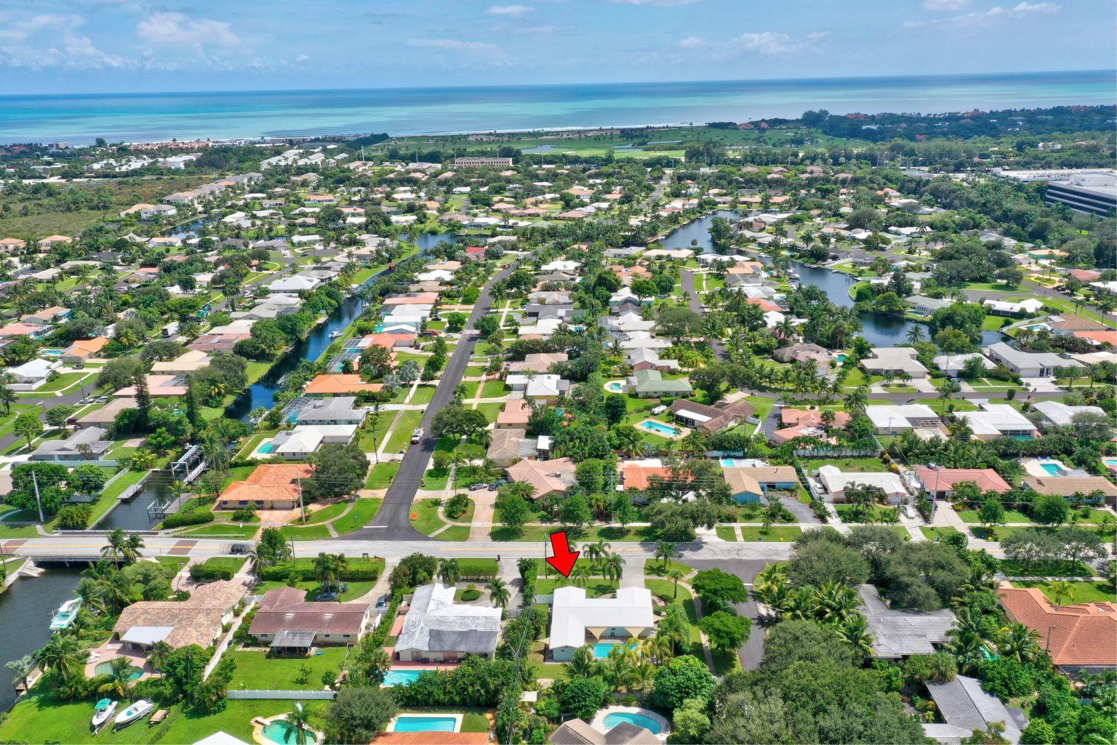 12771 Ellison Wilson Road Juno Beach, FL 33408 - Photo 5 of 7 a view of city and mountain