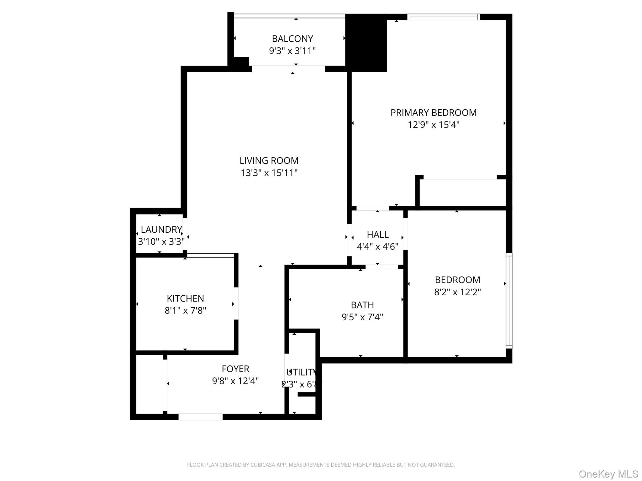 543 Main Street, Unit 502 New Rochelle, NY 10801 - Photo 31 of 31 Floor plan of the unit.