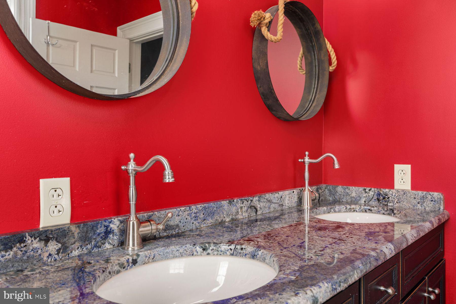 688 Sylvan Dell Road Williamsport, PA 17702 - Photo 43 of 73 a bathroom with a granite countertop sink and mirror