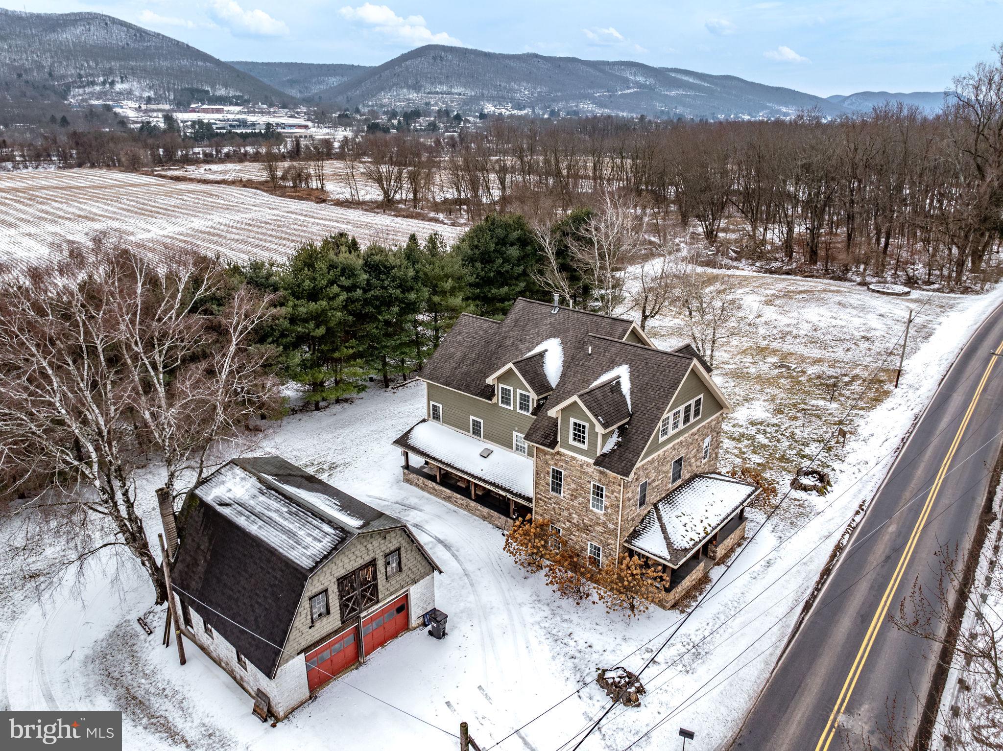 688 Sylvan Dell Road Williamsport, PA 17702 - Photo 58 of 73 a view of a terrace with a mountain
