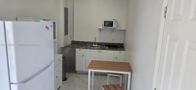 a room with storage and utility