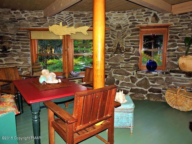 498 Grange Road Mount Pocono, PA 18344 - Photo 11 of 39 Dining Room with Stone Walls