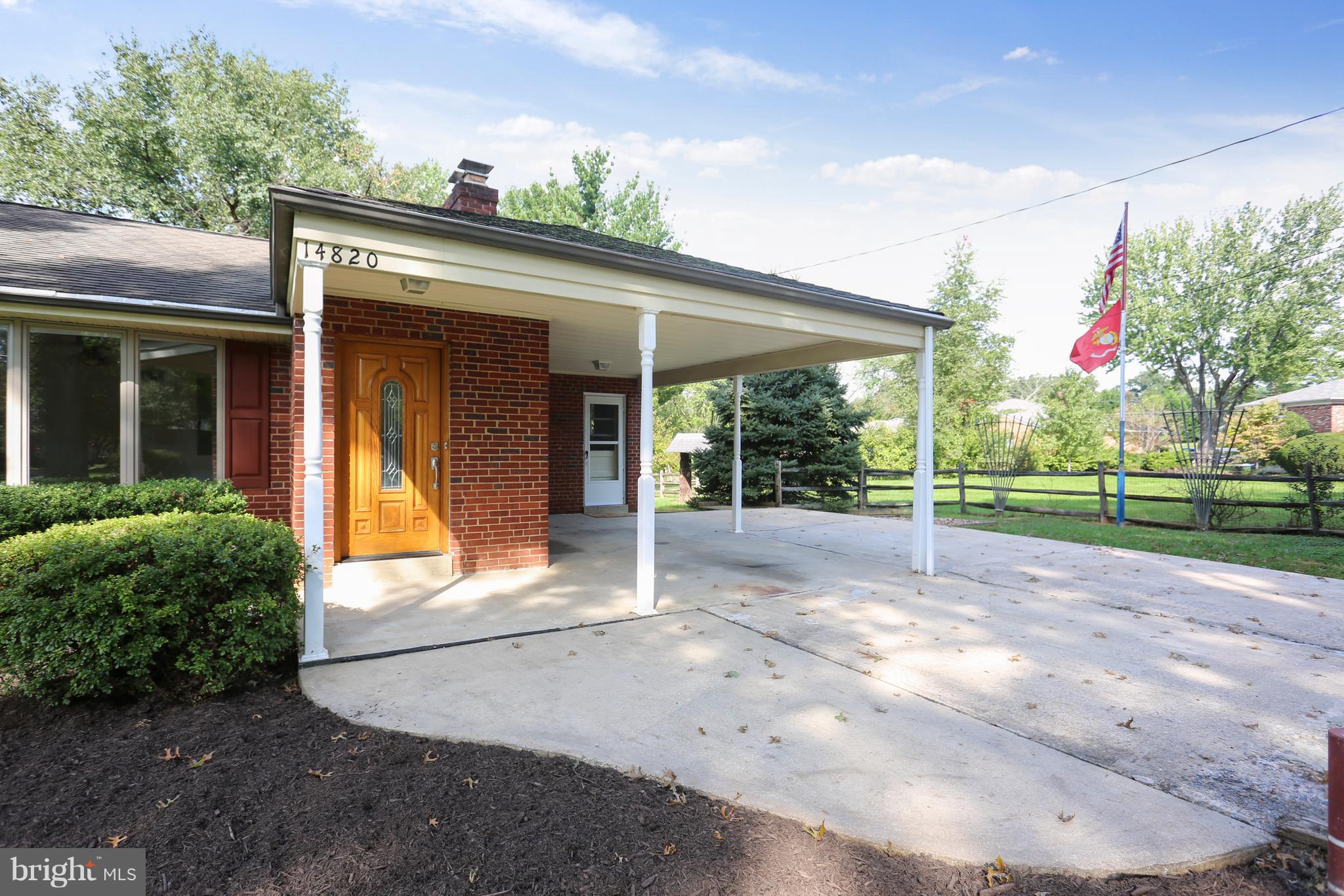 14820 Harold Road Silver Spring, MD 20905 - Photo 25 of 30 Carport and Covered Entrance