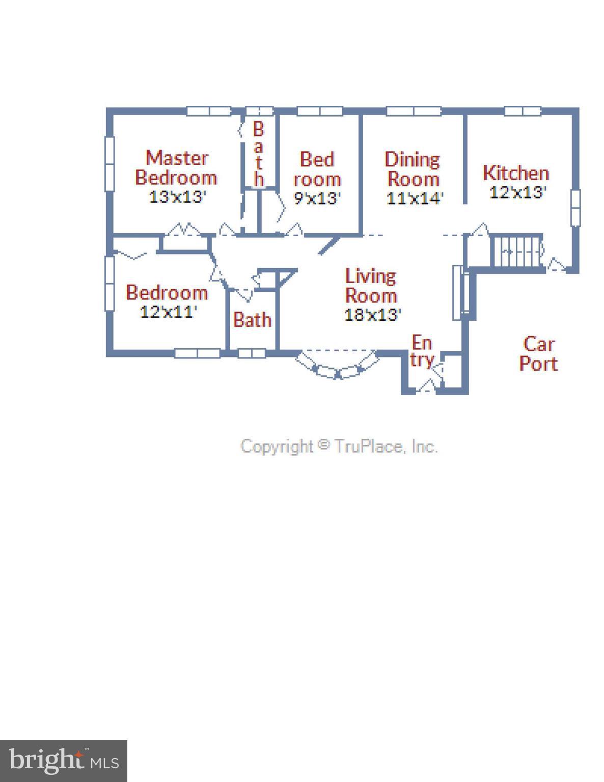 14820 Harold Road Silver Spring, MD 20905 - Photo 29 of 30 Main Level Floor Plan