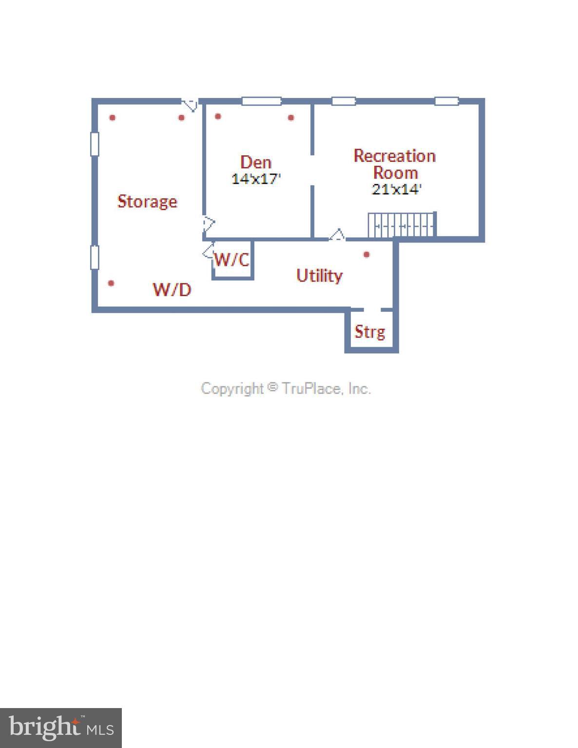 14820 Harold Road Silver Spring, MD 20905 - Photo 30 of 30 Floor Plan Lower Level