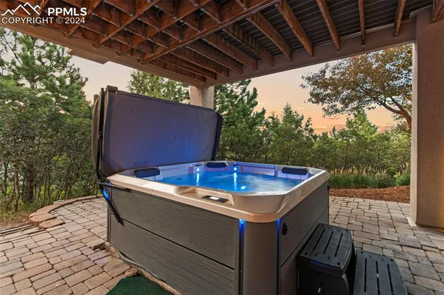 a view of outdoor space and city view