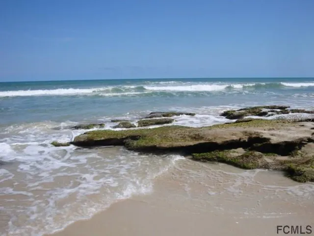 a view of an ocean and beach