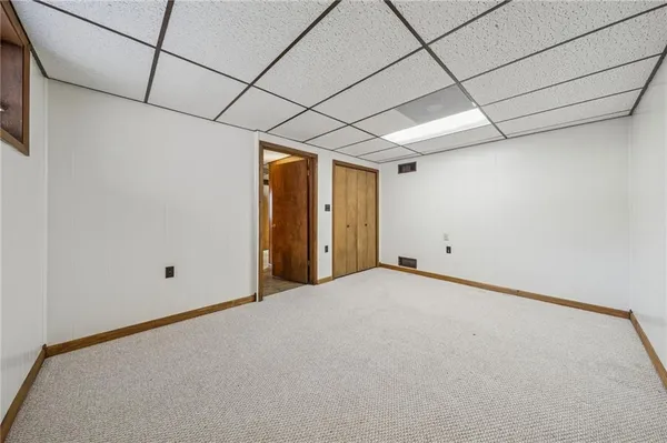 a view of empty room