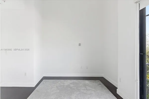 a view of a small space