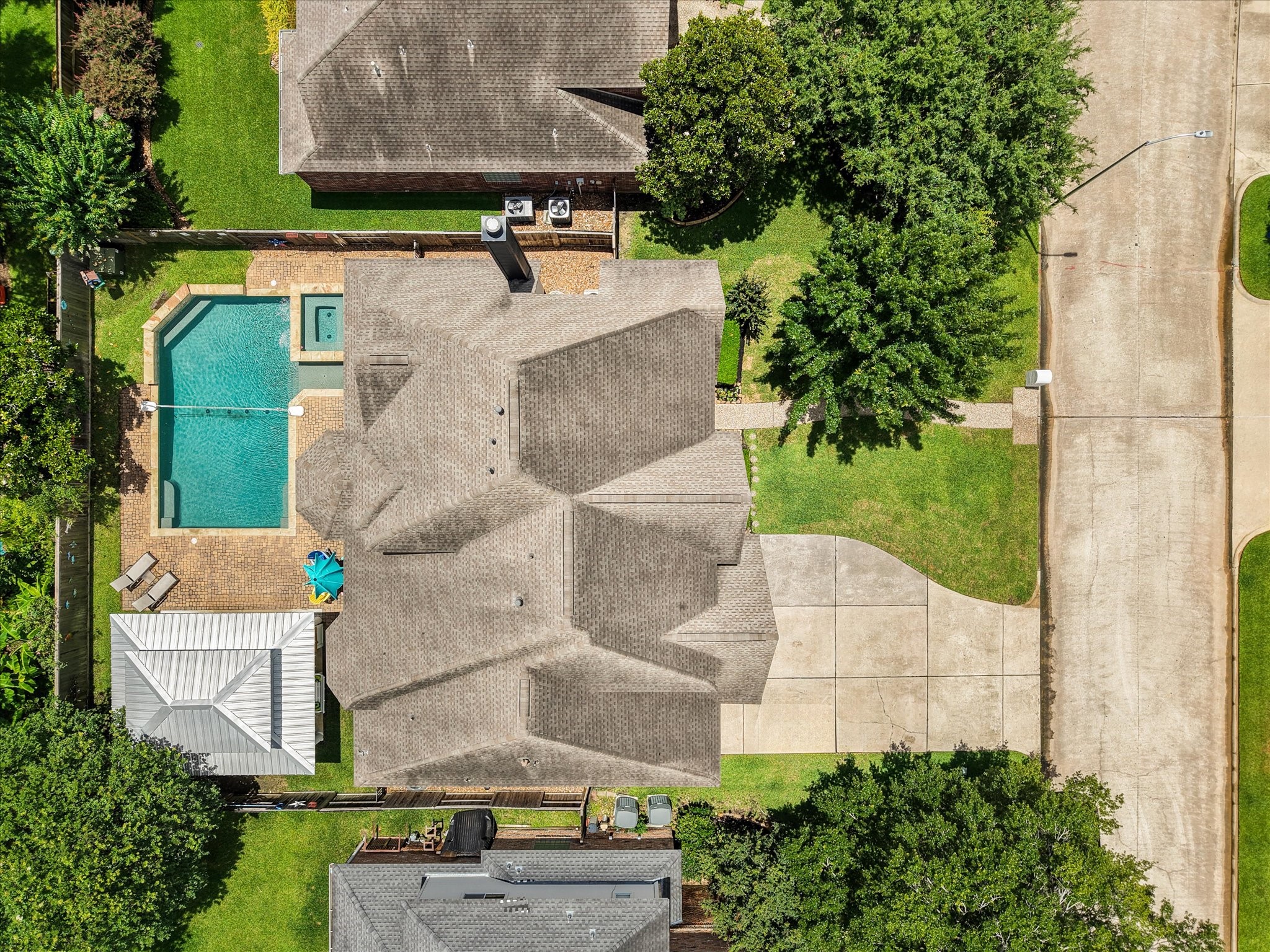 5910 Center Ct Drive Spring, TX 77379 - Photo 47 of 50 This completely reimagined residence blends refined interior updates, expansive living spaces, and a resort-style backyard into one cohesive and elevated living experience.