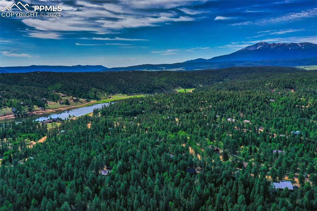 377 Ridge Road Divide, CO 80814 - Photo 47 of 50 a view of a city with sunset view