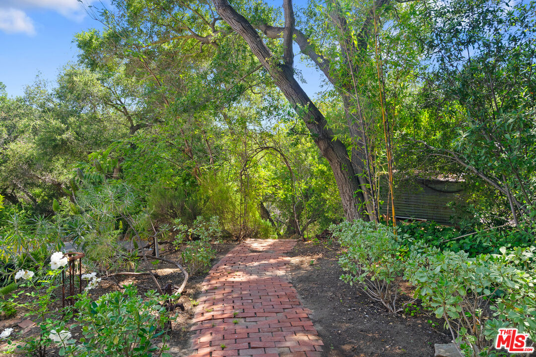 20912 Fontaine Road Topanga, CA 90290 - Photo 41 of 52 a pathway of a yard