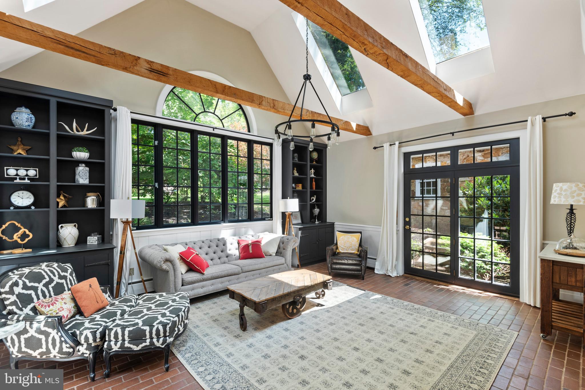 309 Swedesford Road Malvern, PA 19355 - Photo 12 of 36 Lovely Family Room with access to porch and garden