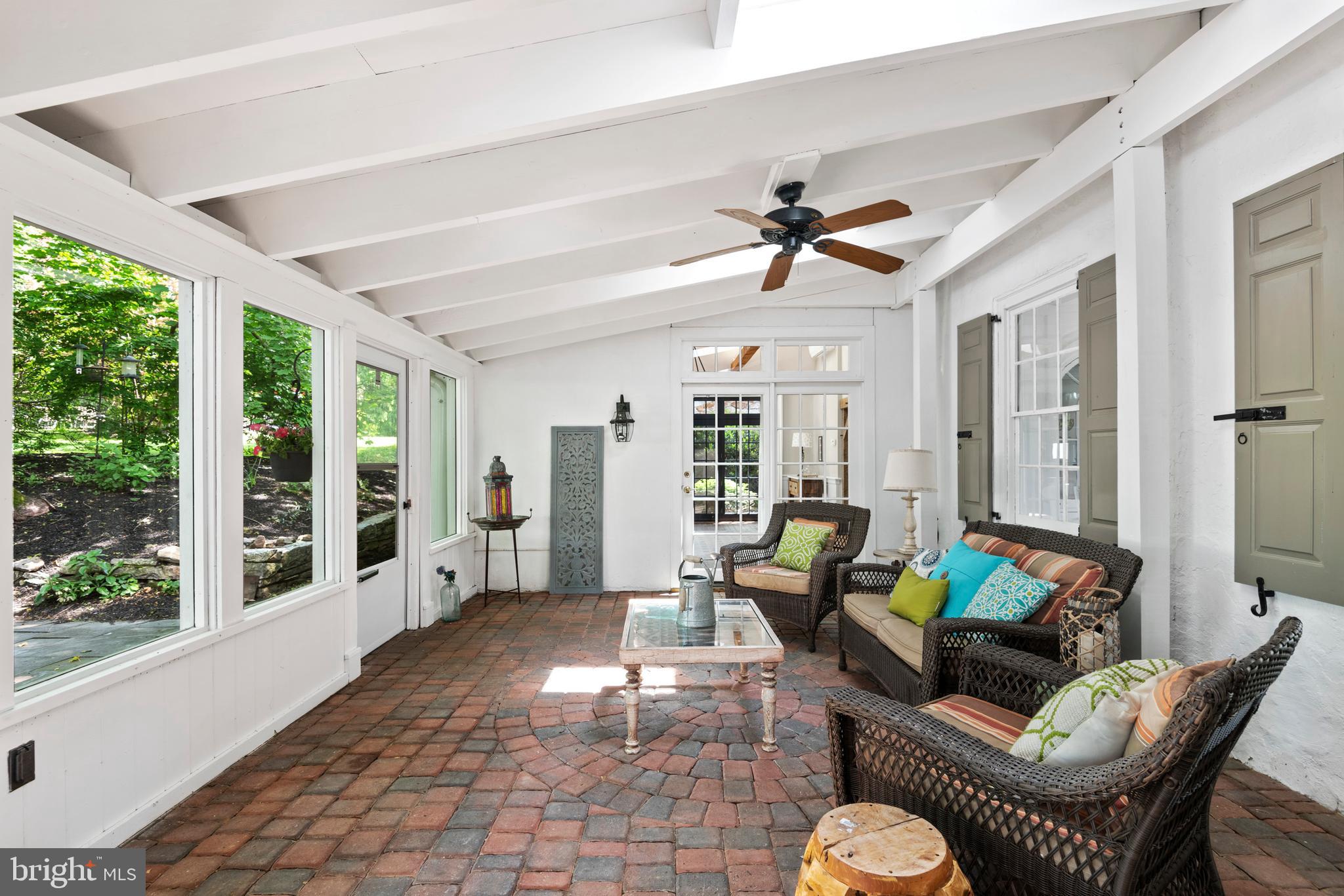 309 Swedesford Road Malvern, PA 19355 - Photo 14 of 36 3 Season Room open to Back Patio