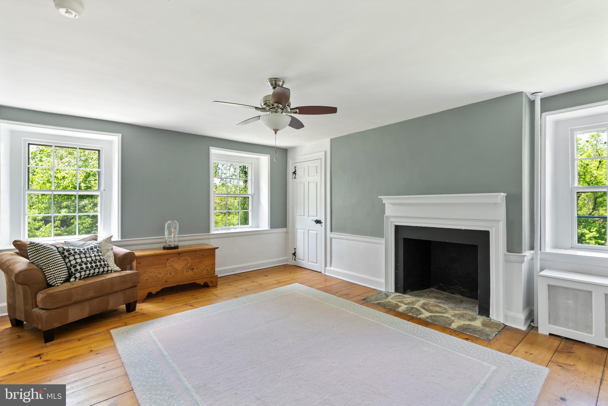 309 Swedesford Road Malvern, PA 19355 - Photo 21 of 36 2nd Bedroom with fireplace