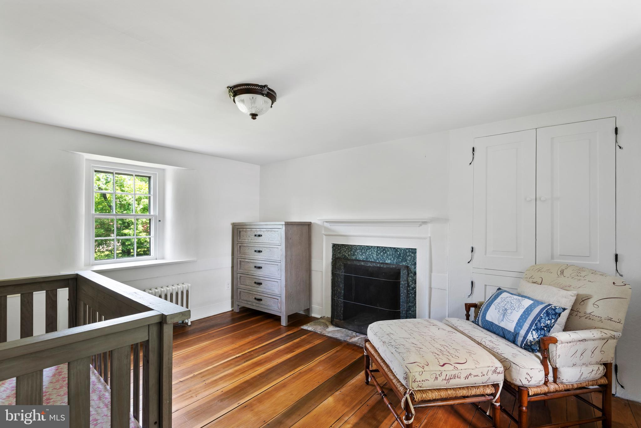 309 Swedesford Road Malvern, PA 19355 - Photo 23 of 36 3rd Bedroom with fireplace