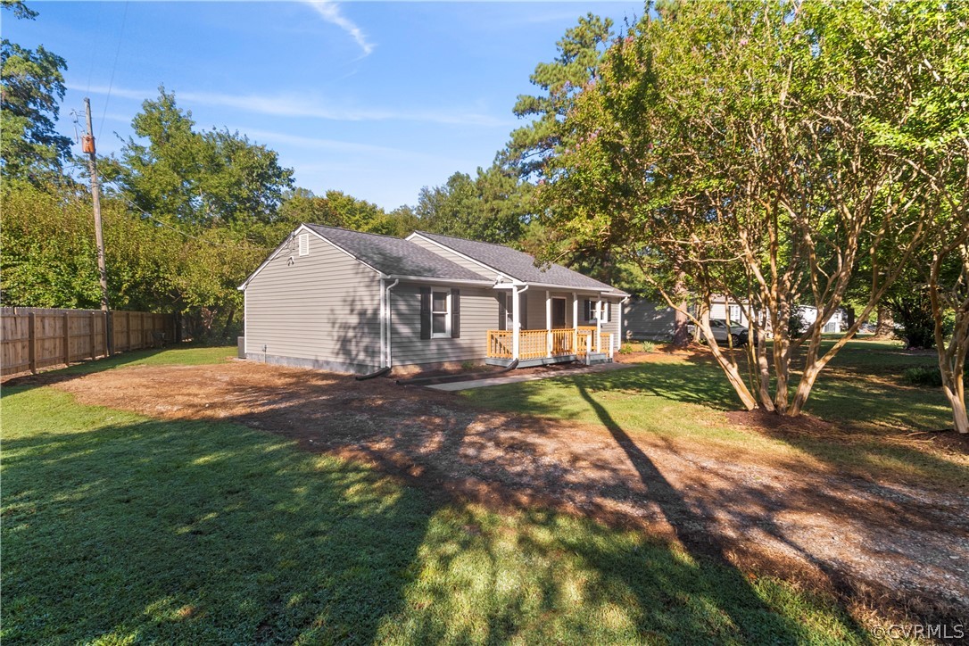 13420 Branders Bridge Road Chester, VA 23831 - Photo 3 of 29 a view of a house with backyard and a tree