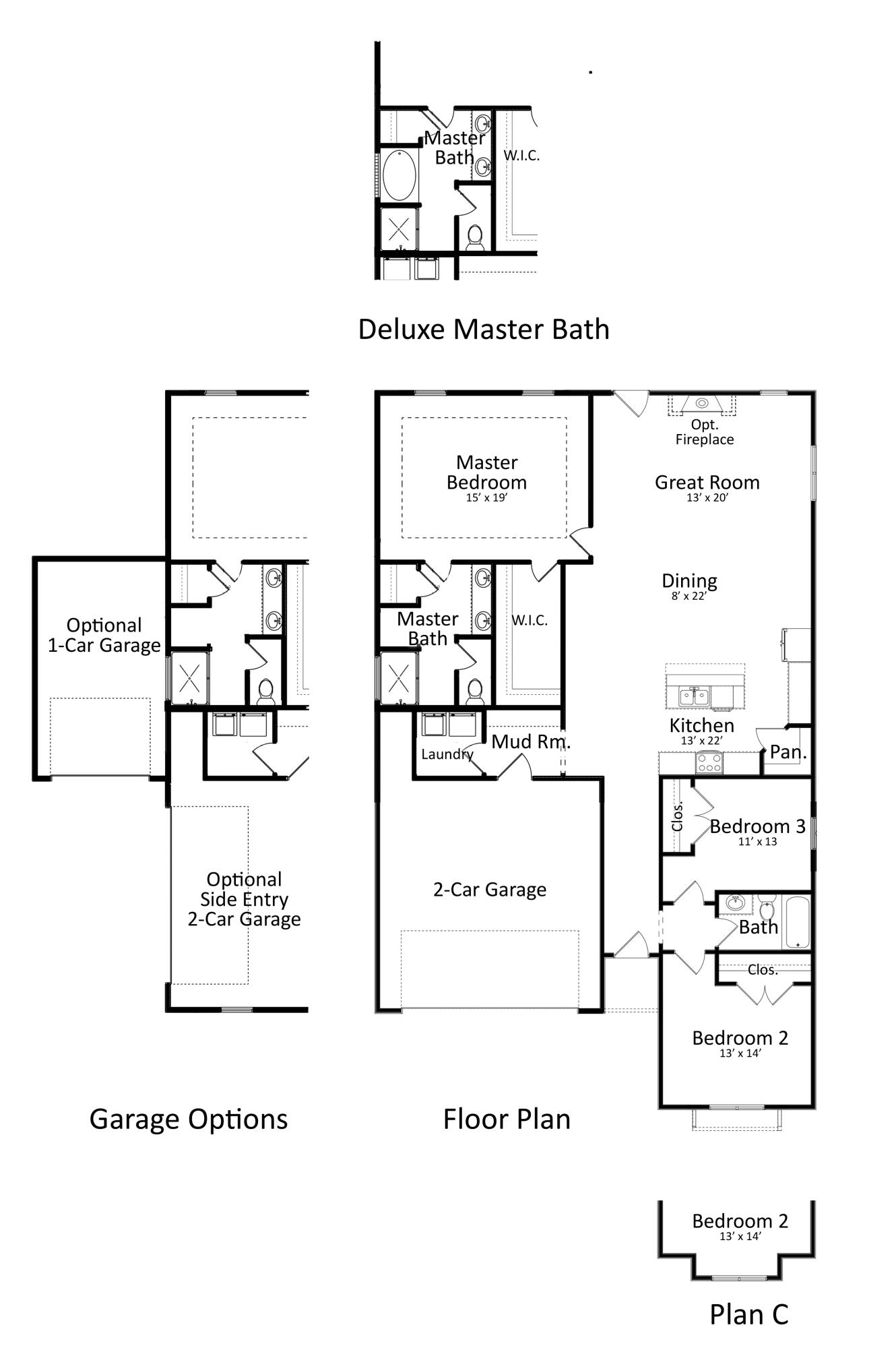 111 Waycross Drive Ridgeville, SC 29472 - Photo 2 of 3 Townsend AB Plans_rev 2 bw