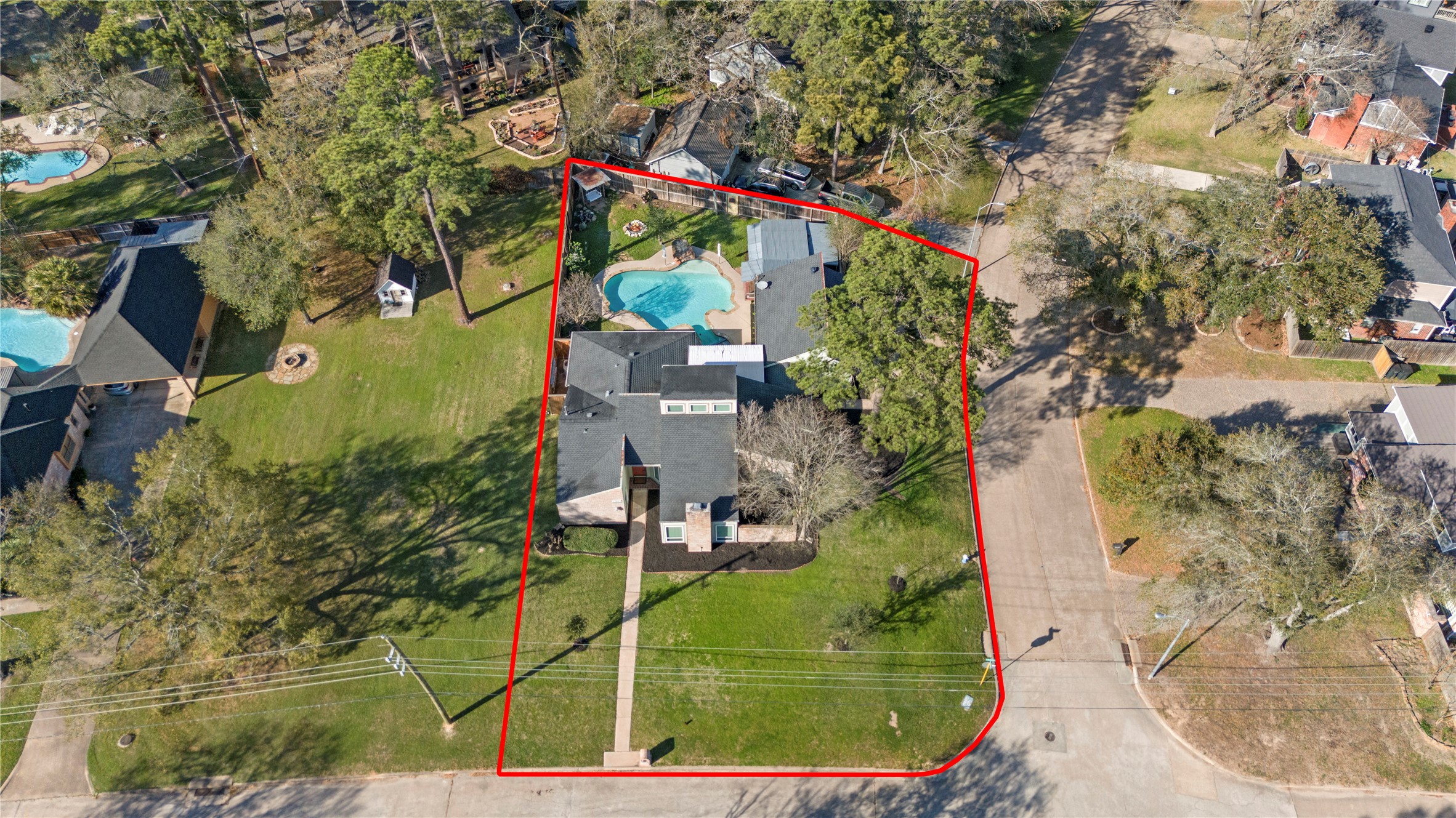 12802 Jarvis Road Cypress, TX 77429 - Photo 27 of 29 an aerial view of a houses with outdoor space