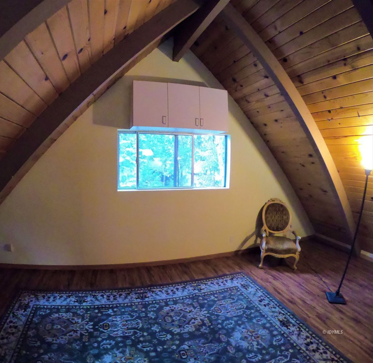 25125 Lodge Road Idyllwild, CA 92549 - Photo 12 of 26 a view of a room with window and wooden floor