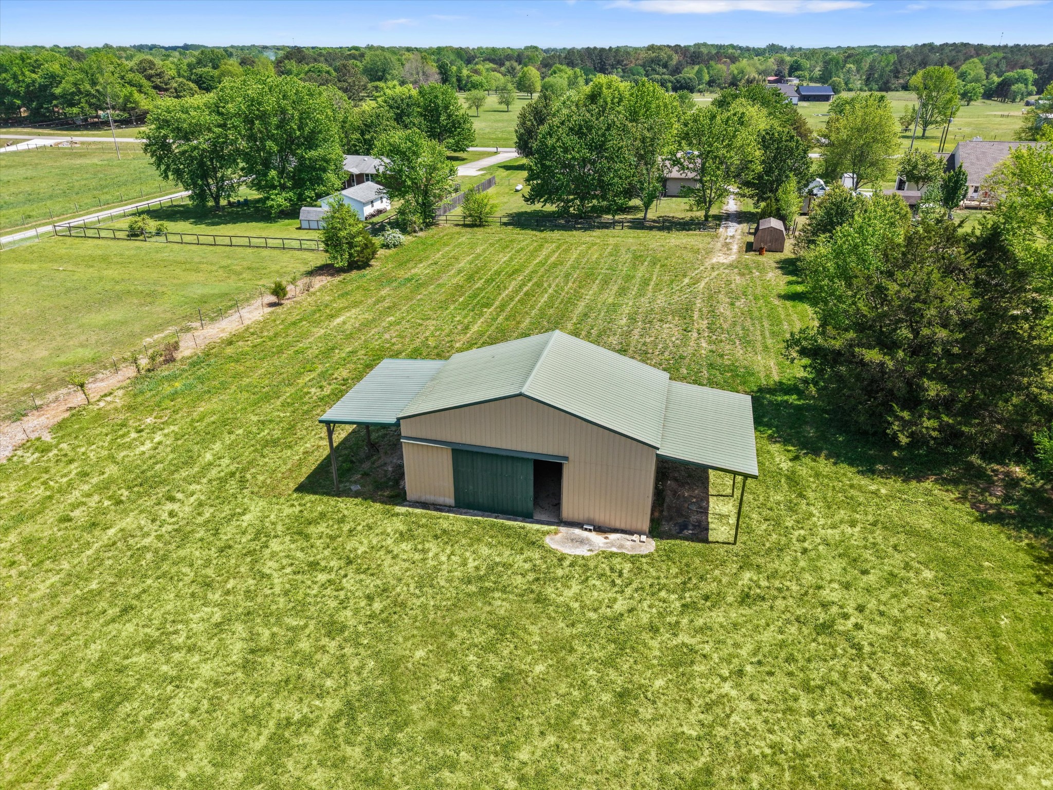 6934 Old Railroad Bed Road Toney, AL 35773 - Photo 34 of 38 a view of a house with a yard
