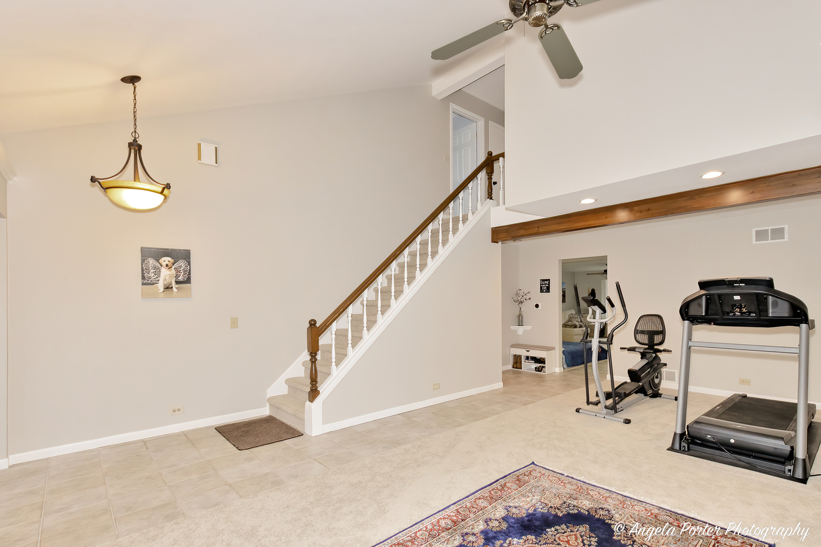 238 Harding Street Grayslake, IL 60030 - Photo 8 of 21 a view of a room with gym equipment