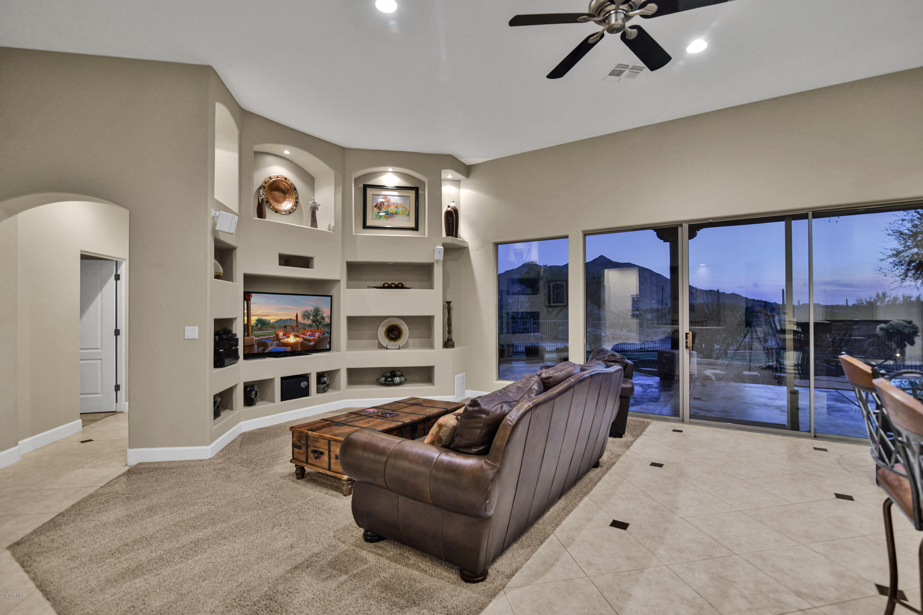 6789 East Saber Road Cave Creek, AZ 85331 - Photo 10 of 39 Dusk is Stunning