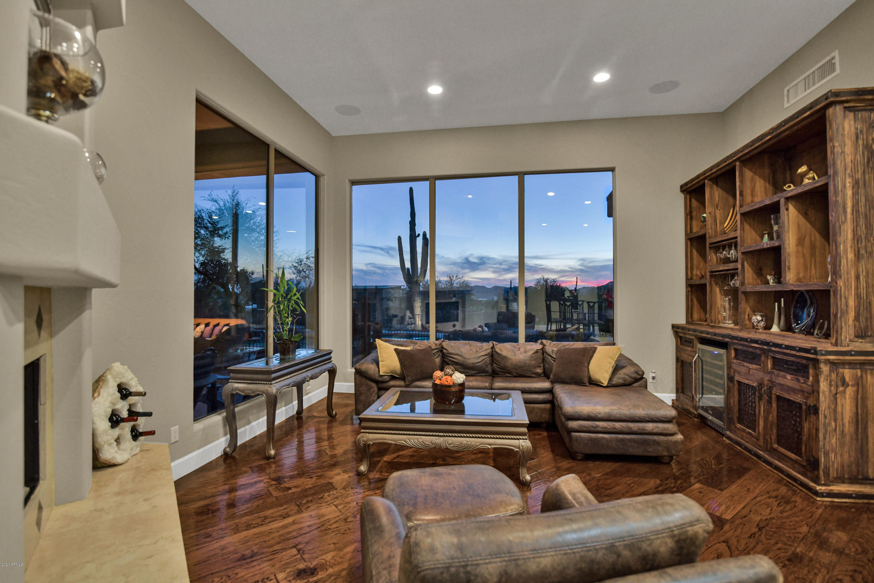 6789 East Saber Road Cave Creek, AZ 85331 - Photo 25 of 39 Living Room with a View