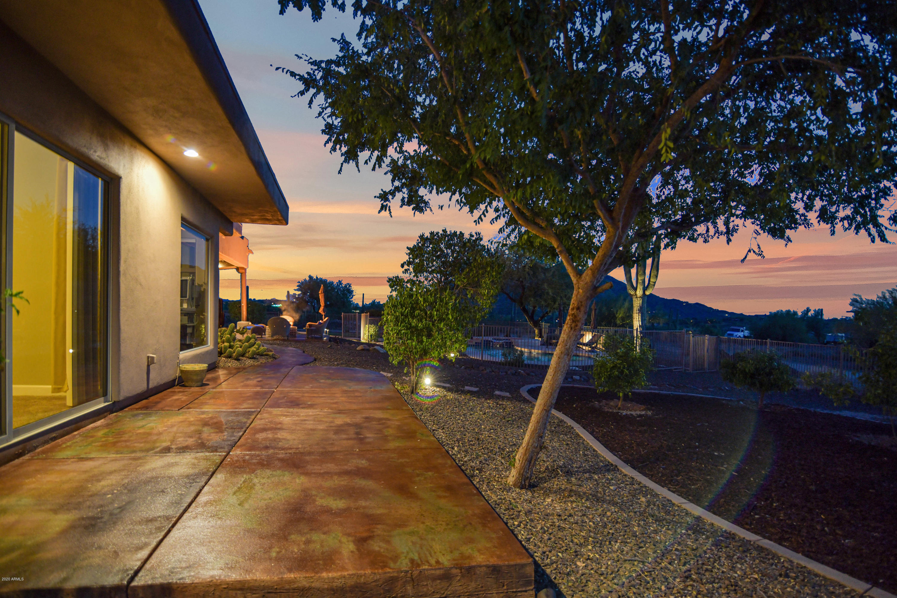 6789 East Saber Road Cave Creek, AZ 85331 - Photo 31 of 39 Master's Private Patio