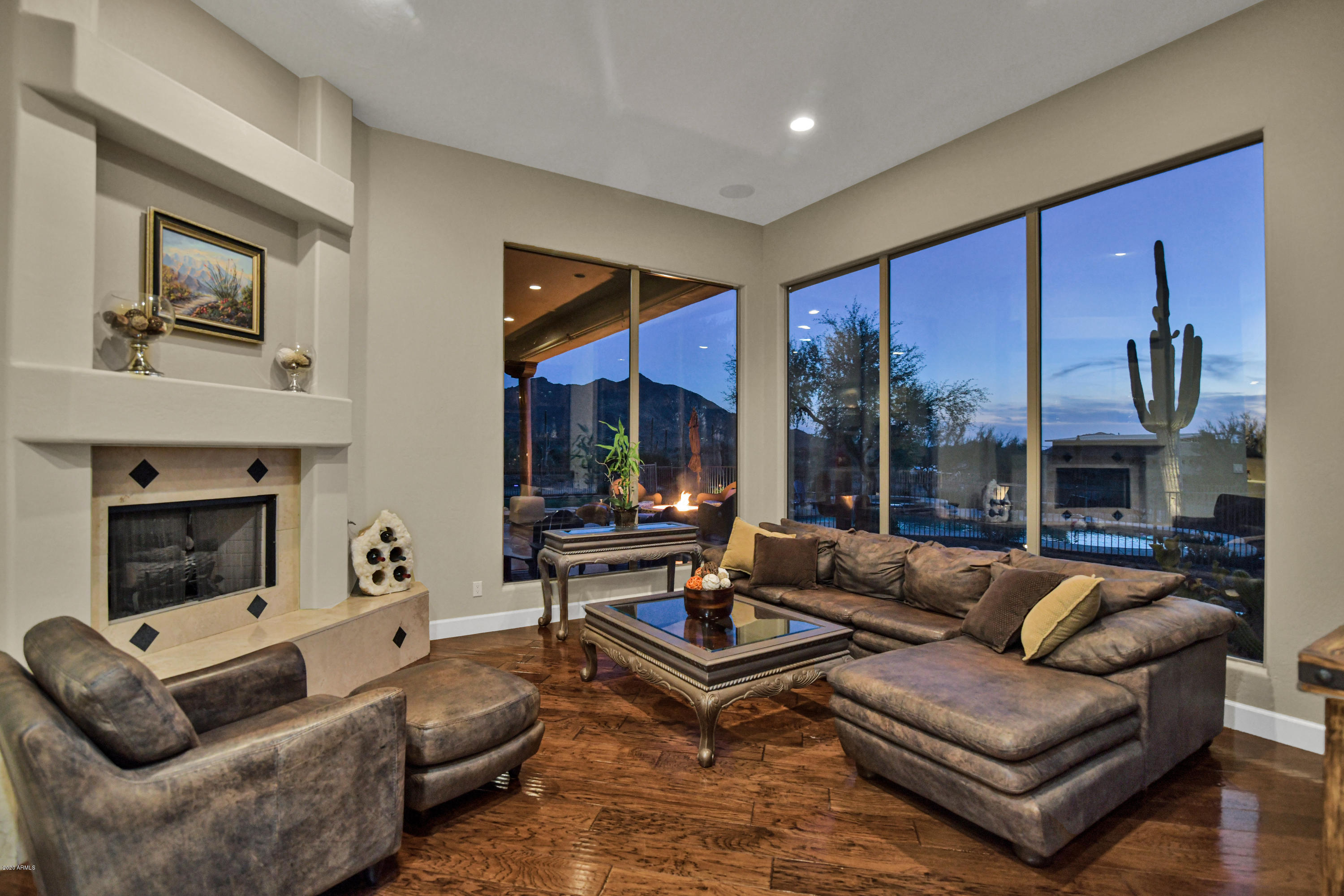 6789 East Saber Road Cave Creek, AZ 85331 - Photo 7 of 39 High Ceilings with Large View Windows