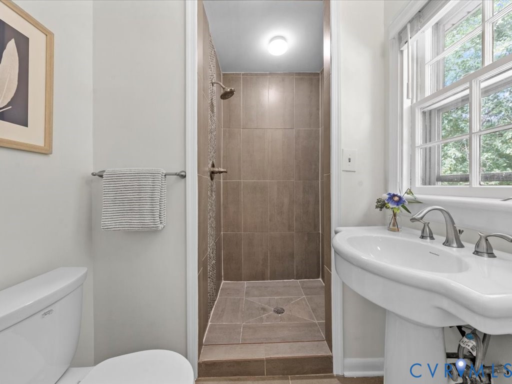 1803 Marroit Road Henrico, VA 23229 - Photo 19 of 34 Beautiful primary bath with tiled walk-in shower.