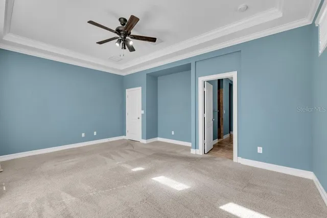 a large bathroom with a double vanity sink and a mirror