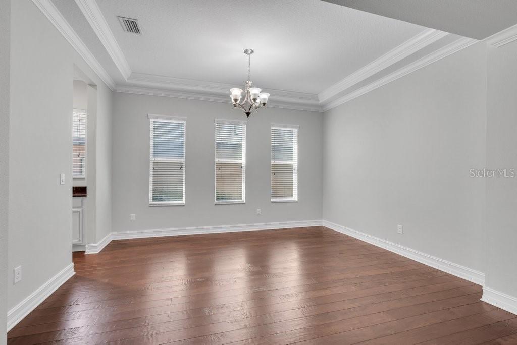 15607 Sunset Run Lane Lithia, FL 33547 - Photo 9 of 54 wooden floor in an empty room with a window