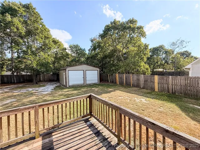 a view of a roof deck