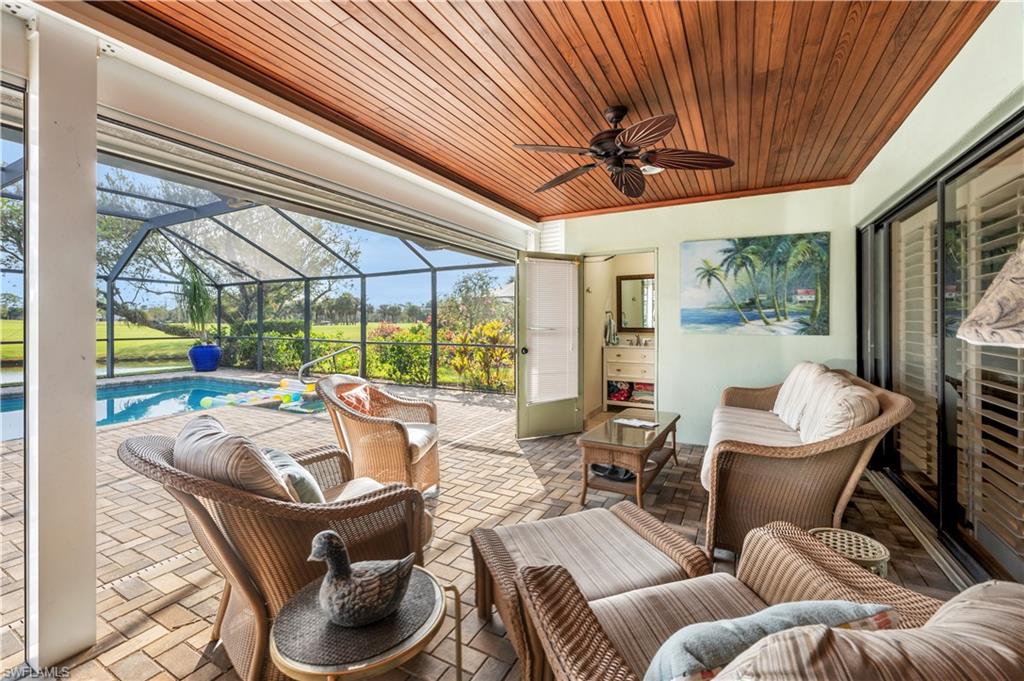 2256 Imperial Golf Course Boulevard Naples, FL 34110 - Photo 28 of 49 Very private & sunny views from your outdoor space.