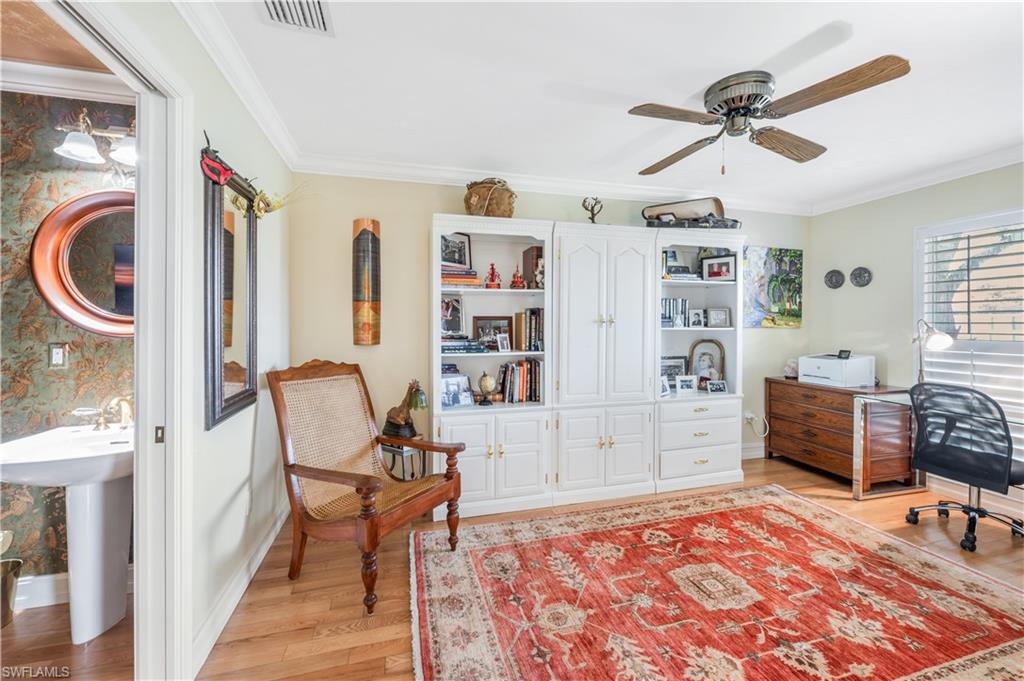 2256 Imperial Golf Course Boulevard Naples, FL 34110 - Photo 39 of 49 Spacious office with split Plantation shutters