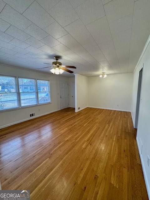 449 Shankle Road Commerce, GA 30529 - Photo 3 of 15 a view of empty room with wooden floor