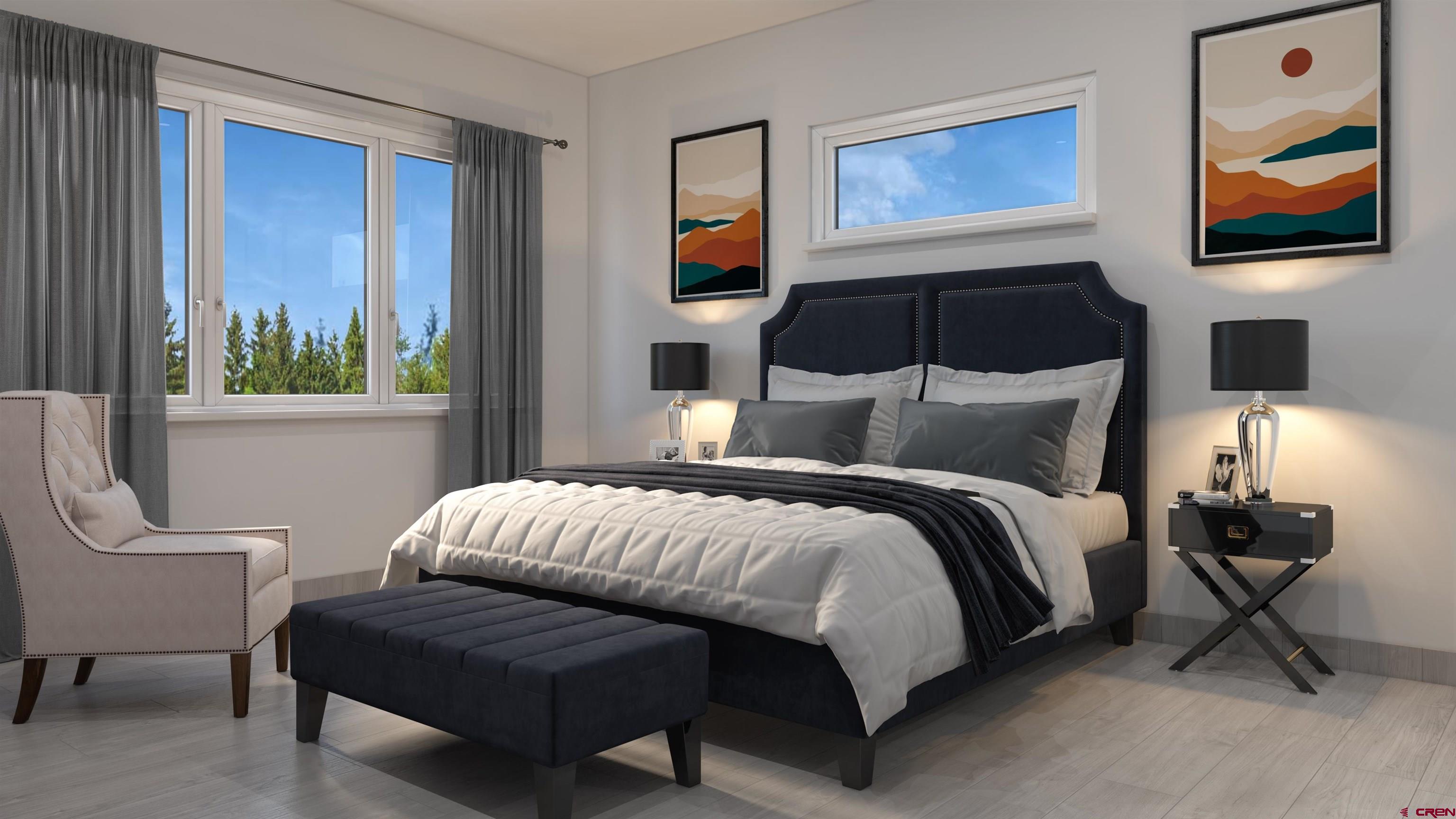 115 Travertine Trail, Unit PHASE III 4 Durango, CO 81301 - Photo 3 of 34 a bedroom with a bed and window