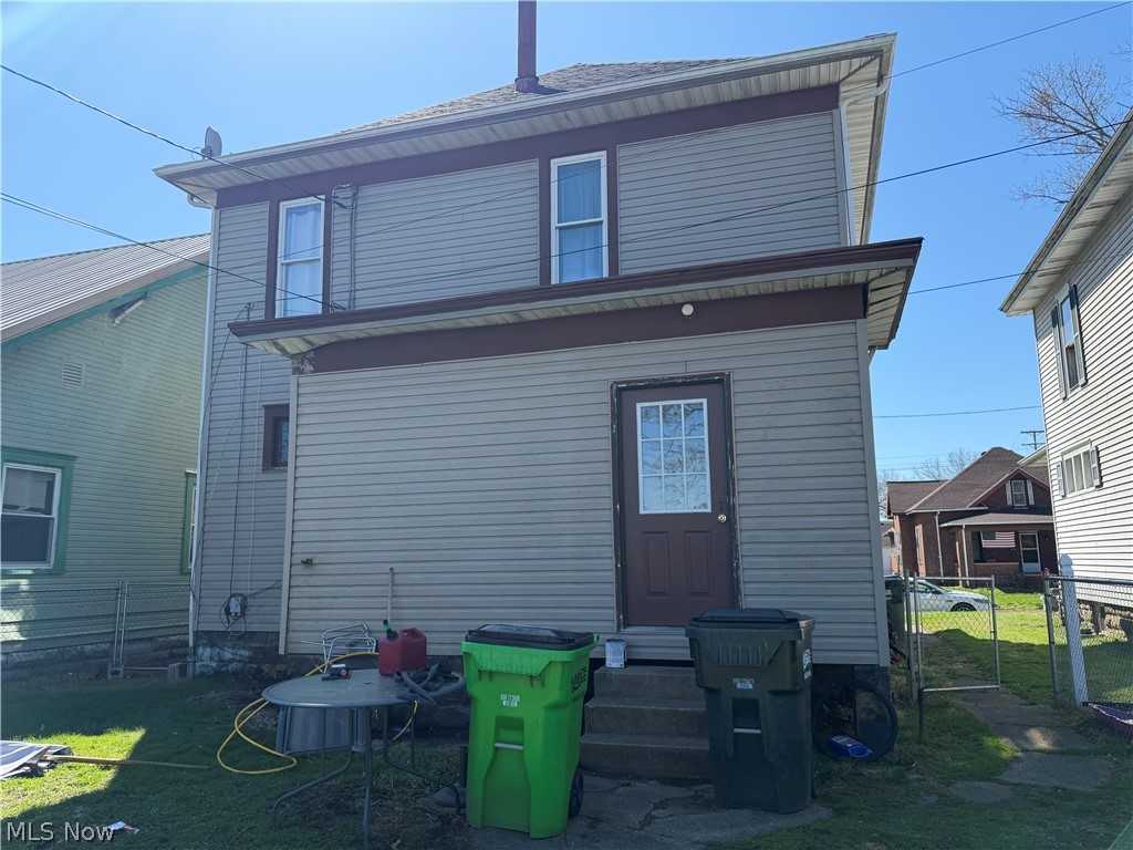 436 Locust Street Coshocton, OH 43812 - Photo 16 of 17 Back of property with entry steps