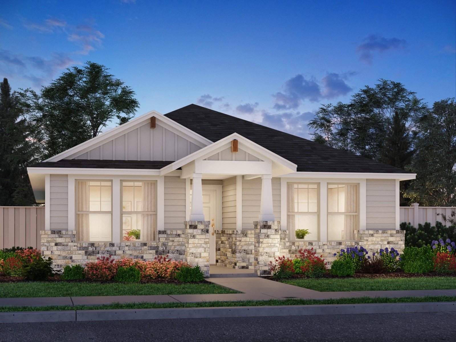 112 Maple Hedge Road Hutto, TX 78634 - Photo 1 of 9 Photo is not of the actual home, but is an inspirational photo of builder’s model home and may depict options, furnishings, and/or decorator features that are not included